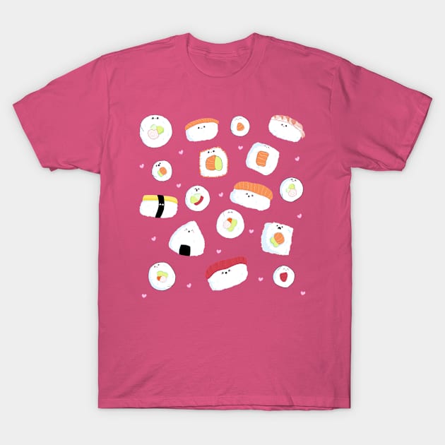 Sushi Love 2 T-Shirt by Jennisney